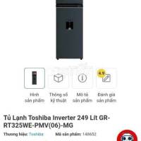 Dư mới leng keng Tủ lắc Toshiba Inverter 250 lít