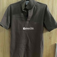 Áo Phông Polo Nam Thanh Lý - Fapas Màu Nền Nâu, Chất Liệu Cotton Cao Cấp  