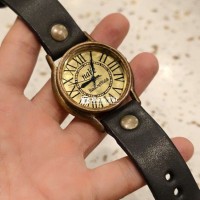 Đồng hồ nam handmade full hộp bằng đồng cổ
