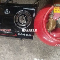 Cần thanh lý bếp ga + bình ga mới đổi, còn gần đầy - Giá rẻ về quê  