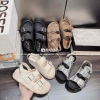 Sandan 2 quai khoá phong cách ulzzang 4 màu cao 3 cm (S0105) giá 160k  