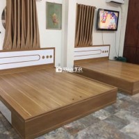 GIƯỜNG HỘP GỖ CÔNG NGHIỆP MDF 1M8*2M CÓ HỘP KÉO