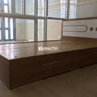 GIƯỜNG MDF GỖ CÔNG NGHIỆP 1M6x2M