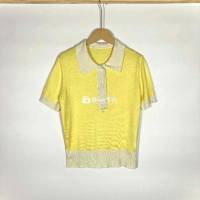 Áo Polo Mongtoghi Hàn Màu Vàng Size M L
