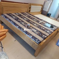 Thanh lý 2 giường gỗ 1m6x2m giá tốt  