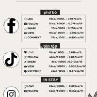 Buff Tik Tok, Facebook, Instagram