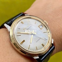 Dho Bulova Ambassador Niềng Vàng Đúc, Swiss Made, Size 35  