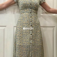 Váy Thời trang Bem hoa nhí, size S, còn mới
