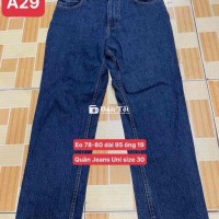 Quần Jean Uni Size 30  
