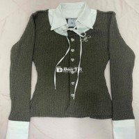 Áo Cardigan "Ledi" Collar Size M - Hàng Mới 100%