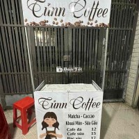xe cà phê xếp gọn