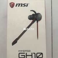 Tai nghe gaming có dây MSI Immerse GH10 (màu đỏ đen) mới 100% chưa sử dụng  