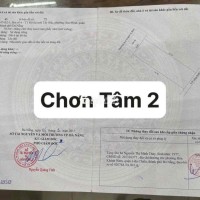 Bán lô đất mặt tiền Chơn Tâm 2, Hòa Minh, Liên Chiểu, Đà Nẵng