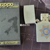 Zippo 1994 Zin NewFullBox Chủ Đề Cảnh Sát Cali  