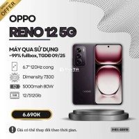 ✔️OPPO RENO 12 5G FULLBOX TGDD 09/25