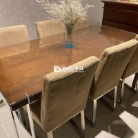 Bộ bàn ăn đẹp - Đa năng, phù hợp làm bàn họp  