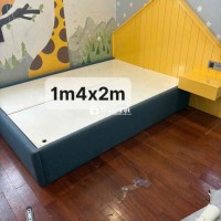 Cần thanh lý giường gỗ 1m4 còn đẹp, mới  