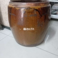 Lu khạp đựng nước, trồng cây, trồng sen