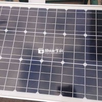 Tấm Pin NLMT 50W - Phù hợp tích điện đèn, lắp bơm, quạt mùa nóng  