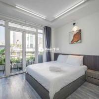 Cho thuê căn hộ 1PN full nội thất ban công thang máy gần Lê Văn Tám Q1