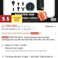 Máy Massage Booster M2 - Mới 100%, Cần Bán Gấp  