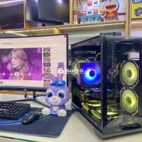BÁN BỘ MÁY I3 10105F, RAM 16G, SSD 512G, MÀN HÌNH 27 INCH