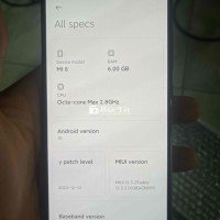 Mi 8 ram 6/128gb full zin