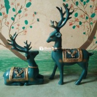 Cặp tuần lộc decor trang trí cực xinh!
