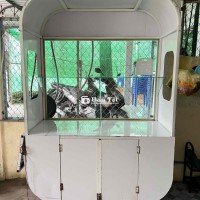TỦ XE ĐẨY BÁN NƯỚC/ĐÔ ĂN - 2m1*1m4 - HÀNG THIẾT KẾ