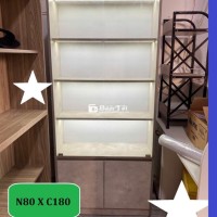 TỦ 80X180 TRƯNG BÀY LEGO DECOR PHÒNG GIÁ TỐT