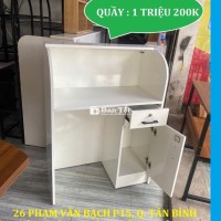 QUẦY SHOP 40X80 & QUẦY THU NGÂN SPA TÓC