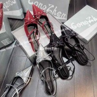 Sandan búp bê nơ mũi nhọn quai cài 3 màu (S0100)