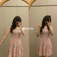 Váy Hoa Size M - Mặc 1 Lần Còn Mới 99%  