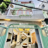 NHÀ SIÊU ĐẸP 3 TẦNG BTCT 72M2 - GIÁ 4 TỶ - HẺM XE HƠI - FULL NỘI THẤT - BÌNH THẠNH