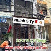 Nhà Bán Vườn Lài Tân Phú 3.7mx11m 1 lầu hẻm xe hơi