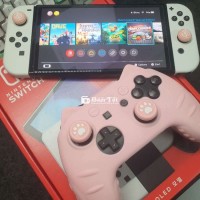 Switch OLED Fullbox - Pro Controller Hồng - HCM cần pass
