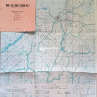 Địa Đồ TP Cà Mau 1966 - Địa Đồ Quản Long Xưa (Nay Là TP Cà Mau và Vùng Lân Cận)  