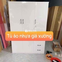 Tủ Áo Nhựa Đài Loan 3 Cánh Mở - Free Ship!