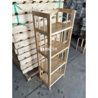 Kệ gỗ 5 tầng decor, để sách, trang trí nhà cửa