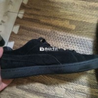 Puma Suede Full Đen Size 26cm - Puma Da Lộn Full Đen Chính Hãng Size 26cm  