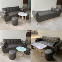 BỘ GHẾ SOFA BED GIƯỜNG TAY CONG ĐẸP 2023 Ở HCM