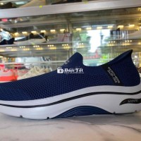 Giày Skechers ArchFit 42,5 xanh hàng mới
