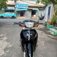 Xe Wave Alpha 50cc Màu Đen Bánh Tâm BSTP - Máy Êm, Xe Đẹp  