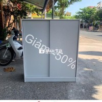 TỦ HỒ SƠ GỖ MDF CỬA LÙA - GIÁ RẺ, NHƯ MỚI!