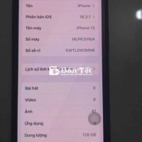 Bán iPhone 13/128GB - Pin & Màn Mới, Còn BH tại Mr.Cầu Bình Thạnh  