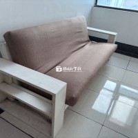 Sofa Giường Gỗ Tự Nhiên - Đệm Dày 20cm - Hàng Đẹp, Chắc Chắn  