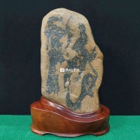 Đá cảnh chữ phước cao 35cm