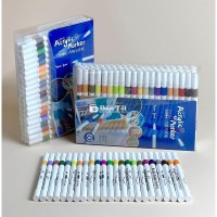 Hộp màu acrylic 60 màu cho bé