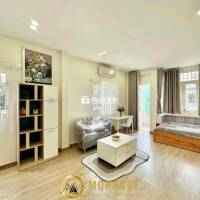 STUDIO BAN CÔNG - CỬA SỔ 40M2, NGAY NGUYỄN CỮU VÂN, FULL NỘI THẤT