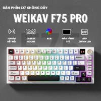 Bàn phím cơ Weikav F75 Pro